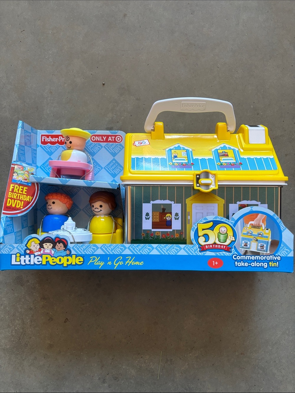 Fisher-Price Little People Play 'n Go Home - Yellow